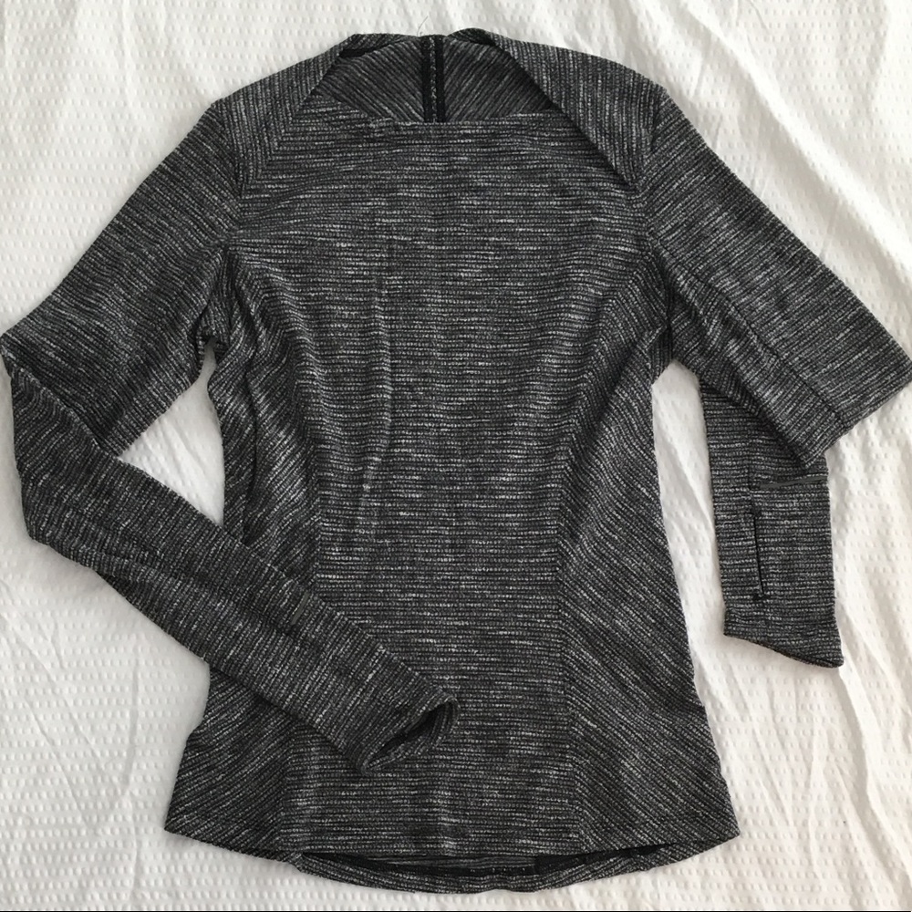 Dark Grey Lululemon Kanto Catch Me Fitted Shirt